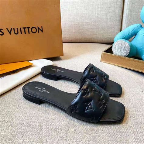 louis vuitton revival mule black